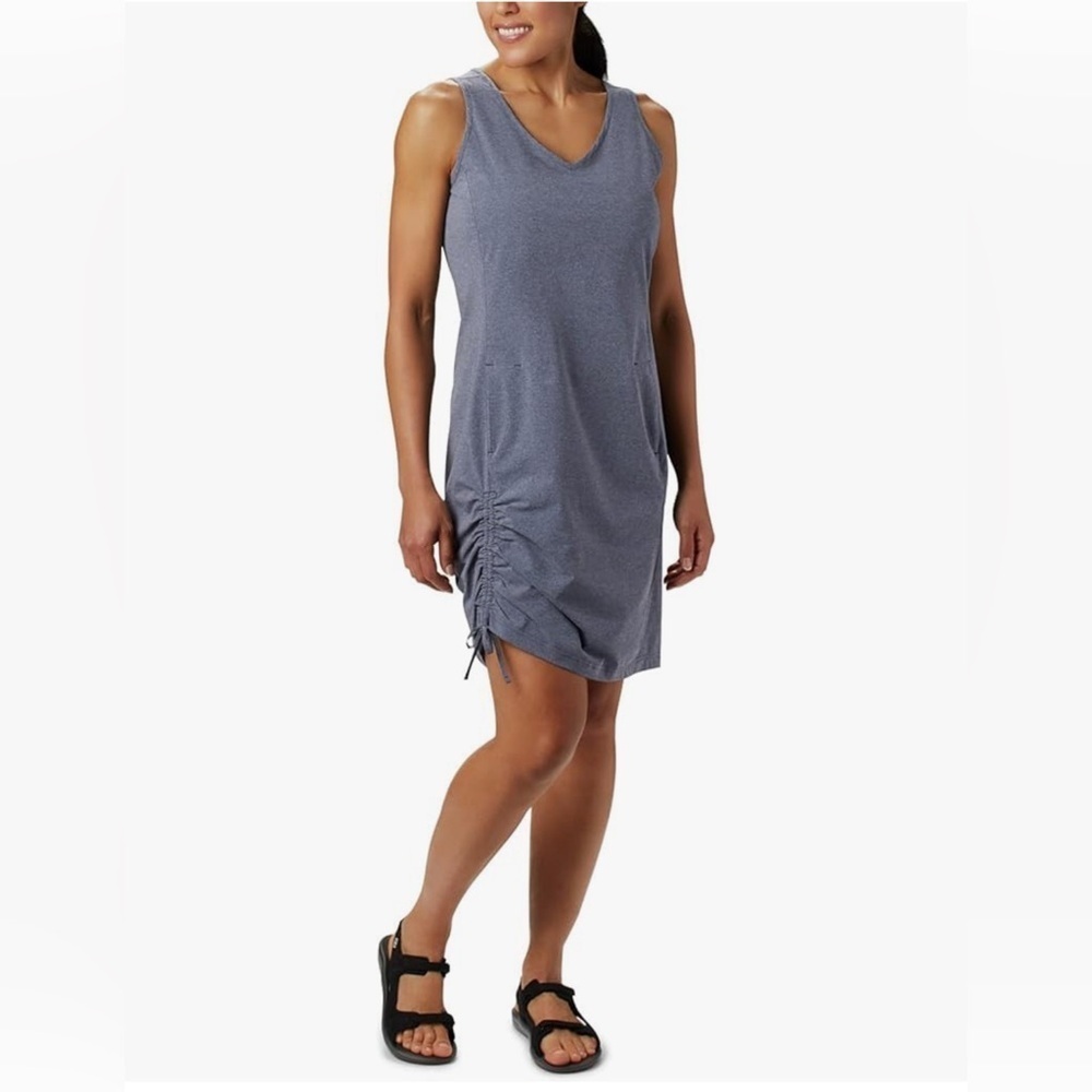 Columbia Women's Anytime Casual Ill Dress, Stain Resistant, Sun Protection. XS